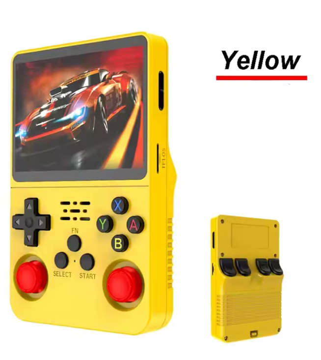 R36S Handheld Video Game Console Retro Linux System 3.5 Inch IPS Screen Open Source Portable Pocket Video Player 128GB Games