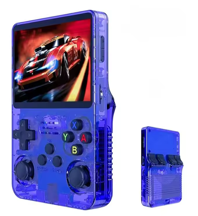 R36S Handheld Video Game Console Retro Linux System 3.5 Inch IPS Screen Open Source Portable Pocket Video Player 128GB Games