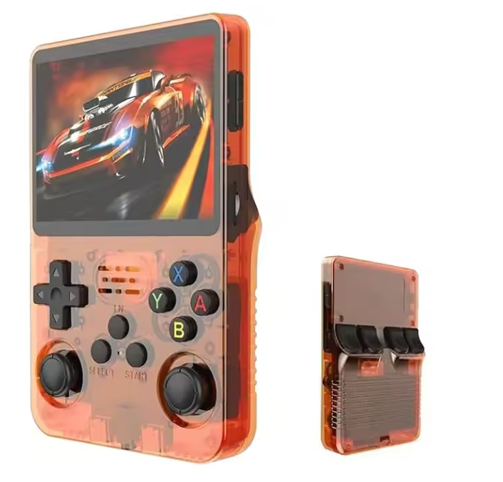 R36S Handheld Video Game Console Retro Linux System 3.5 Inch IPS Screen Open Source Portable Pocket Video Player 128GB Games